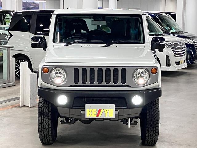 ジムニー ＸＣ　４ＷＤターボ　モンスタースポーツ車高調　アピオ突撃マフラー　社外フロントスポイラー　レカロシート　ケンウッドオーディオ＆８インチナビ　衝突軽減ブレーキ　車線逸脱警報　シートヒーター　バックカメラ　ＥＴＣ　クルコン（6枚目）