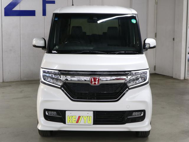 N-BOXカスタム G・Lターボホンダセンシング ワンオーナー 純正8インチナビ 両側パワースライド バックカメラ BTオーディオ フルセグ CD・DVD USB ETC パドルシフト 誤発進抑制機能 アダプティブクルーズ レーンキープ LEDライト 純正15AW(6枚目)