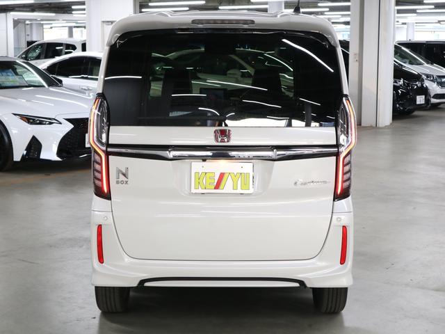 N-BOXカスタム G・Lターボホンダセンシング ワンオーナー 純正8インチナビ 両側パワースライド バックカメラ BTオーディオ フルセグ CD・DVD USB ETC パドルシフト 誤発進抑制機能 アダプティブクルーズ レーンキープ LEDライト 純正15AW(7枚目)