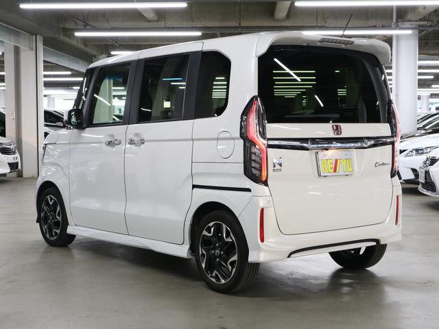 N-BOXカスタム G・Lターボホンダセンシング ワンオーナー 純正8インチナビ 両側パワースライド バックカメラ BTオーディオ フルセグ CD・DVD USB ETC パドルシフト 誤発進抑制機能 アダプティブクルーズ レーンキープ LEDライト 純正15AW(8枚目)