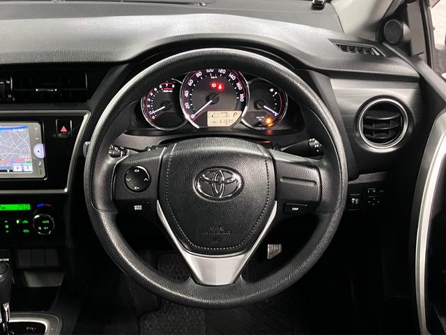 オーリス 150X ETC 純正ナビ バックカメラ CD再生 Bluetoothオーディオ TV スマートキー 電格ミラー オートエアコン ヘッドライトレベライザー 横滑り防止装置 社外15AW スペアキー・取扱説明書有(11枚目)