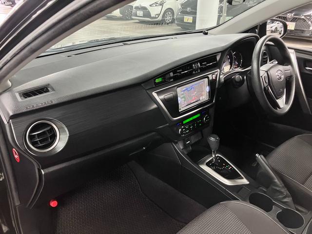 オーリス 150X ETC 純正ナビ バックカメラ CD再生 Bluetoothオーディオ TV スマートキー 電格ミラー オートエアコン ヘッドライトレベライザー 横滑り防止装置 社外15AW スペアキー・取扱説明書有(23枚目)