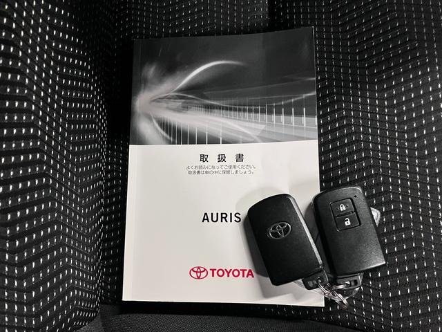 オーリス 150X ETC 純正ナビ バックカメラ CD再生 Bluetoothオーディオ TV スマートキー 電格ミラー オートエアコン ヘッドライトレベライザー 横滑り防止装置 社外15AW スペアキー・取扱説明書有(42枚目)