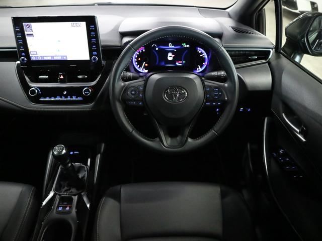 カローラ ダブルバイビー　ターボ　６速マニュアル　ＢＳＭ・ＲＣＴＡ　純正９インチディスプレイ＆ナビ　セーフティセンス　ＥＴＣ　バックカメラ　ＢＴオーディオ　ＵＳＢ端子　クリアランスソナー　スマートキー　電動格納ドアミラー　ＬＥＤランプ　純正１７ＡＷ（11枚目）