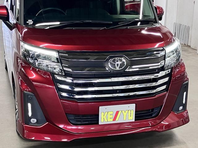 ルーミー カスタムG パノラミックビュー スマートアシスト ETC 純正9インチナビ 両側パワースライド CD・DVD Bluetoothオーディオ フルセグTV スマートキー シートアンダートレイ ADB・LEDランプ(42枚目)