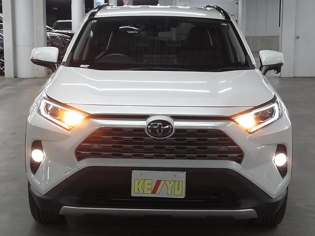 RAV4 ハイブリッドG 4WD ワンオーナー BSM・RCTA セーフティセンス カロッツェリア8インチナビ シート・ステアヒーター ハンズフリーパワーバックドア バックカメラ BTオーディオ フルセグ スマートキー メモリーシート LEDランプ(6枚目)