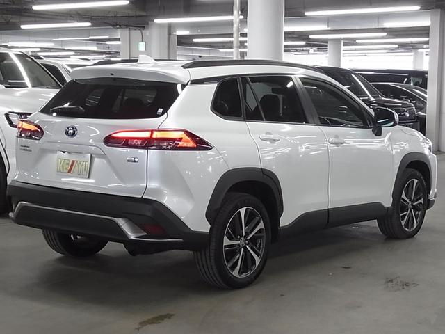 カローラクロス ハイブリッド Z パノラミックビュー BSM・PKSB 純正9型ディスプレイ&ナビ シートヒーター セーフティセンス ETC2.0 パワーバックドア BTオーディオ フルセグ パワーシート AC1500W LEDランプ(3枚目)