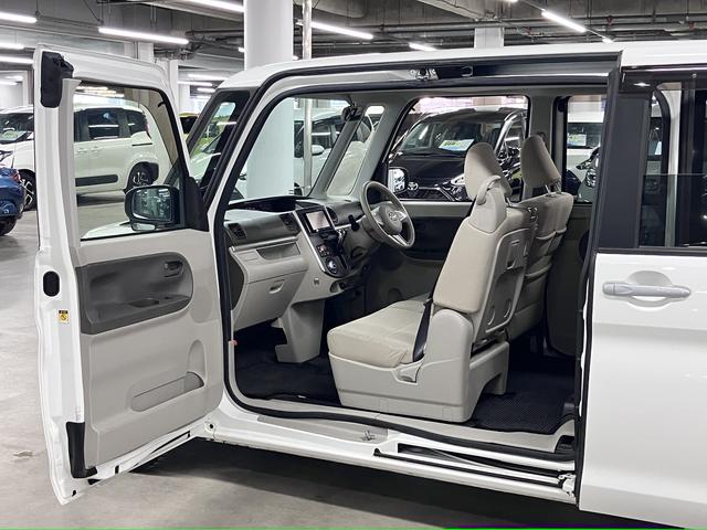 タント X SA スマートアシスト 誤発進抑制機能 電動スライドドア カロッツェリアナビ バックカメラ Bluetoothオーディオ ETC スマートキー オートエアコン アイドリングストップ 電動格納ミラー ドアバイザー フロアマット(22枚目)