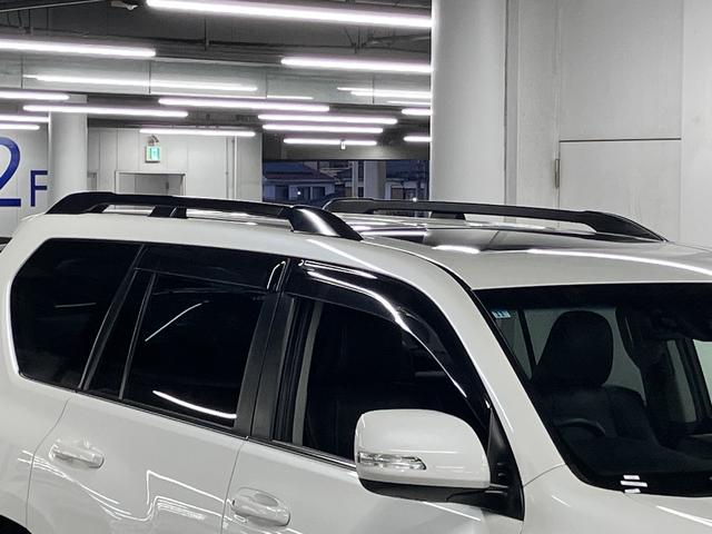 ランドクルーザープラド ＴＸ　Ｌパッケージ　４ＷＤ　ディーゼル　ワンオーナー　ムーンルーフ　純正９インチナビ　ＥＴＣ２．０　本革電動シート　シートベンチレーション　クリアランスソナー　バックカメラ　ＢＴオーディオ　フルセグ　ＣＤ・ＤＶＤ　オプション１９インチＡＷ　ルーフレール（56枚目）