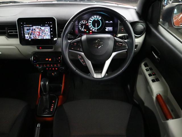 イグニス ハイブリッドMZ 4WD セーフティパッケージ装着車 全方位モニター付メーカーナビ デュアルカメラブレーキサポート 車線逸脱警報 シートヒーター ETC BTオーディオ フルセグ スマートキー クルーズコントロール パドルシフト LEDランプ スペアキー(11枚目)