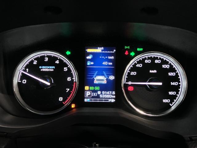 フォレスター アドバンス　４ＷＤ　アイサイト　ドライバーモニタリング　スマートリヤビューミラー　ＳＲＶＤ　純正８インチナビ　メモリー付本革シート　前後シート＆ステアヒーター　パワーバックドア　バック・サイド・フロントカメラ　ＢＴオーディオ　フルセグＴＶ　ＥＴＣ　Ｘモード（42枚目）