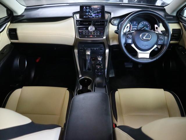 ＮＸ ＮＸ２００ｔ　Ｉパッケージ　ムーンルーフ　衝突軽減ブレーキ　レーダークルーズ　パドルシフト　ＥＴＣ２．０　シート・ステアヒーター　純正ナビ　サイド・バックカメラ　ＢＴオーディオ　フルセグＴＶ　パワーバックドア　ＬＥＤランプ（4枚目）