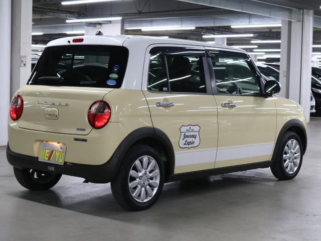 アルトラパン Ｘ　レーダーブレーキサポート　シートヒーター　ＥＴＣ　純正８インチナビ　ＣＤ・ＤＶＤ再生　Ｂｌｕｅｔｏｏｔｈオーディオ　フルセグＴＶ　スマートキー　オートエアコン　ディスチャージランプ　純正１４ＡＷ（3枚目）