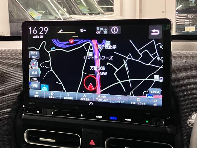 フリード ｅ：ＨＥＶエアー　ＥＸ　ワンオーナー　純正エアロバンパー・テールゲートスポイラー　マルチビューカメラ　ＢＳＩ・後退出庫サポート　純正１１．４インチナビ　ホンダセンシング　ＥＴＣ　シートヒーター　両側パワースライドドア　パーキングセンサー（27枚目）