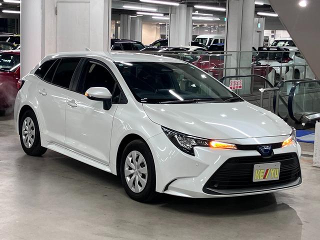カローラツーリング ハイブリッド　Ｇ　ＢＳＭ・安心降車アシスト　シート・ステアヒーター　純正８型ディスプレイ＆ナビ　セーフティセンス　ＥＴＣ２．０　ＢＴオーディオ　フルセグＴＶ　ＵＳＢ端子　スマートキー　パーキングセンサー　ＬＥＤランプ（5枚目）