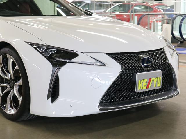 ＬＣ５００ｈ　Ｓパッケージ　マークレビンソン　１０．３型ナビ　ＨＵＤ　ＥＴＣ２．０　本革・アルカンターラ　シートベンチレーション　シートメモリー　ＢＳＭ　ソナー　クリーナー付３眼ＬＥＤ　バックカメラ　Ｂｌｕｅｔｏｏｔｈ　フルセグ(52枚目)