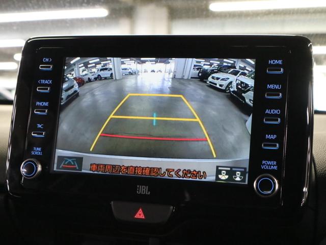 ＧＲヤリス ＲＺ　ハイパフォーマンス　６ＭＴ　予防安全パッケージ　ＨＵＤ　ＢＳＭ・ＲＣＴＡ　クリアランスソナー　シート＆ステアリングヒーター　ＪＢＬサウンド　専用キャリパー＆専用ＢＢＳ製１８インチ鍛造ＡＷ　バックカメラ　Ｂｌｕｅｔｏｏｔｈ（26枚目）