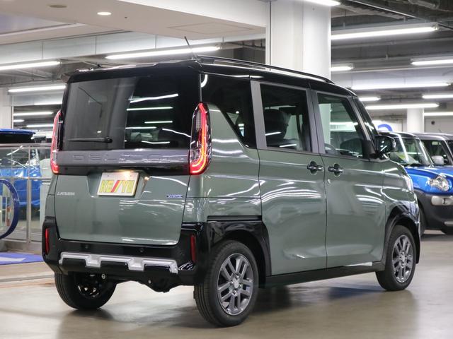 デリカミニ Ｔ　プレミアム　４ＷＤ　届け出済み未使用車　マルチアラウンドモニター　デジタルミラー　ｅ－Ａｓｓｉｓｔ　マイパイロット　両側電動スライド　シート＆ステアリングヒーター　ヒルディセントコントロール　パドルシフト　リヤサーキュレーター　ＬＥＤライト（3枚目）