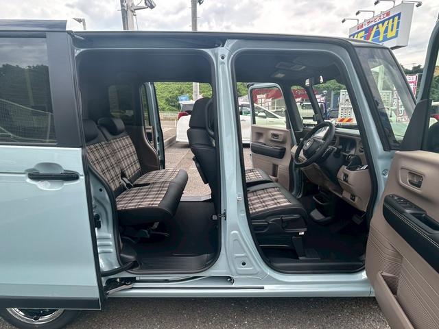 Ｎ－ＢＯＸジョイ ターボ　４ＷＤ　ホンダセンシング　純正８インチナビ　専用チェック柄撥水シート　シートヒーター　両側電動スライド　バックカメラ　ＢＴオーディオ　フルセグＴＶ　パーキングセンサー　ブレーキホールド　パドルシフト　後席テーブル　ＬＥＤライト（31枚目）