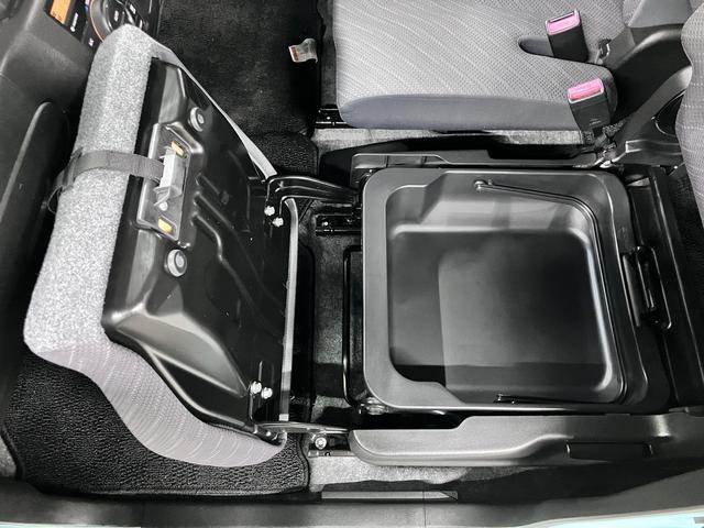 スペーシア X デュアルカメラブレーキサポート シートヒーター 誤発進抑制機能 車線逸脱警報 パワースライドドア ストラーダナビ ETC BTオーディオ フルセグTV CD・DVD スマートキー 後席サンシェード オーバーヘッドコンソール シートアンダーボックス(43枚目)