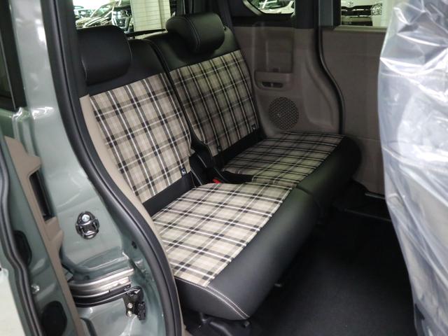 N-BOXジョイ ターボ 届け出済み未使用車 ホンダセンシング 誤発進抑制機能 純正8インチナビ 専用チェック柄撥水シート シートヒーター 両側電動スライド バックカメラ BTオーディオ フルセグTV USB端子 パドルシフト パーキングセンサー LEDライト オートリトラミラー(14枚目)