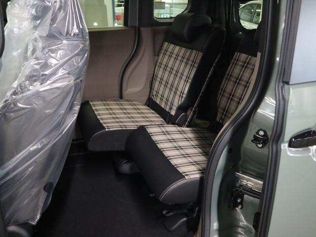 N-BOXジョイ ターボ 届け出済み未使用車 ホンダセンシング 誤発進抑制機能 純正8インチナビ 専用チェック柄撥水シート シートヒーター 両側電動スライド バックカメラ BTオーディオ フルセグTV USB端子 パドルシフト パーキングセンサー LEDライト オートリトラミラー(17枚目)