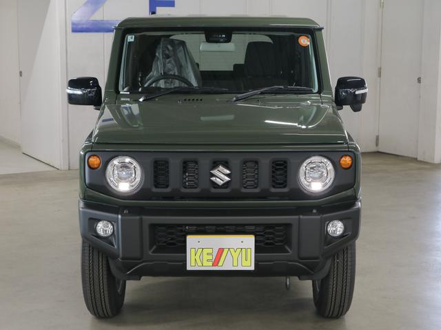 ジムニー XC 届け出済み未使用車 4WD ターボ 5MT デュアルセンサーブレーキサポート パーキングセンサー シートヒーター クルーズコントロール ヒルディセントコントロール ハイビームアシスト LEDライト ライトウォッシャー 純正16AW スマートキー(6枚目)