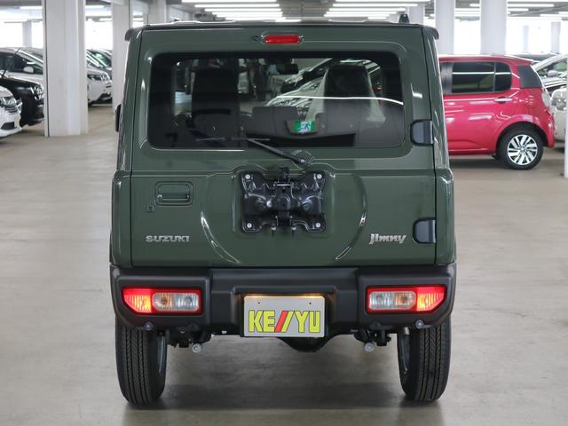 ジムニー XC 届け出済み未使用車 4WD ターボ 5MT デュアルセンサーブレーキサポート パーキングセンサー シートヒーター クルーズコントロール ヒルディセントコントロール ハイビームアシスト LEDライト ライトウォッシャー 純正16AW スマートキー(7枚目)