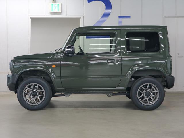 ジムニー XC 届け出済み未使用車 4WD ターボ 5MT デュアルセンサーブレーキサポート パーキングセンサー シートヒーター クルーズコントロール ヒルディセントコントロール ハイビームアシスト LEDライト ライトウォッシャー 純正16AW スマートキー(10枚目)