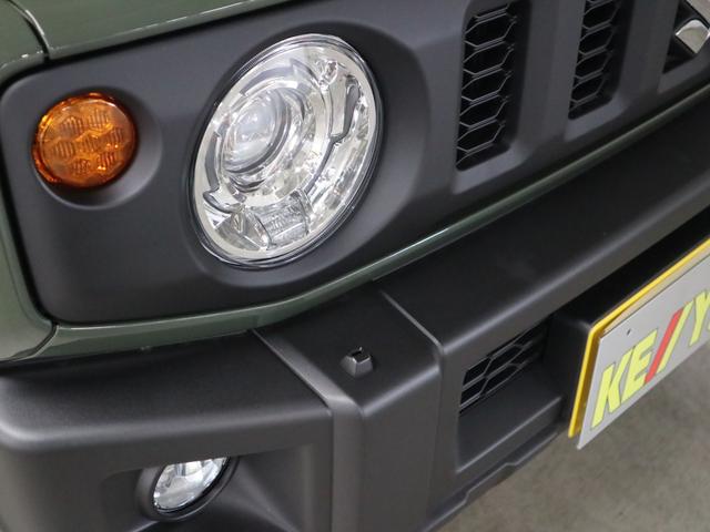 ジムニー XC 届け出済み未使用車 4WD ターボ 5MT デュアルセンサーブレーキサポート パーキングセンサー シートヒーター クルーズコントロール ヒルディセントコントロール ハイビームアシスト LEDライト ライトウォッシャー 純正16AW スマートキー(33枚目)