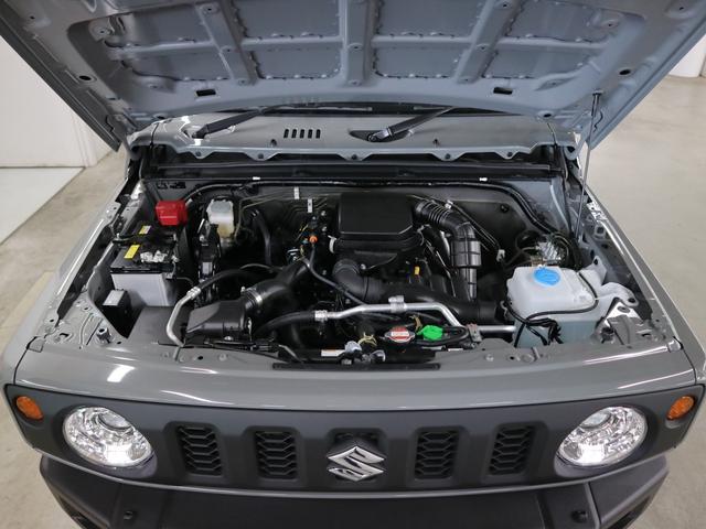 ジムニー XC 届け出済み未使用車 4WD ターボ 5MT デュアルセンサーブレーキサポート パーキングセンサー シートヒーター クルーズコントロール ヒルディセントコントロール ハイビームアシスト LEDライト ライトウォッシャー 純正16AW スマートキー(39枚目)
