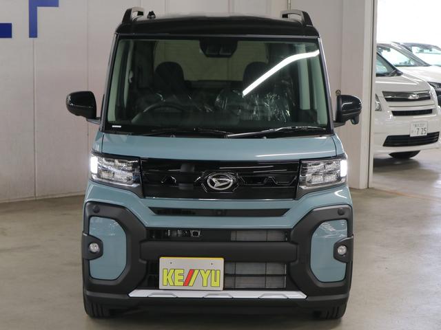 タント ファンクロスターボ　届け出済み未使用車　スマートアシスト　スマートクルーズパック　パノラマモニター　新品ナビ取付　ＥＴＣ　シートヒーター　両側電動スライド　誤発進抑制機能　追従クルコン　コーナーセンサー　後席テーブル＆サンシェード　ルーフレール　ＬＥＤライト（12枚目）