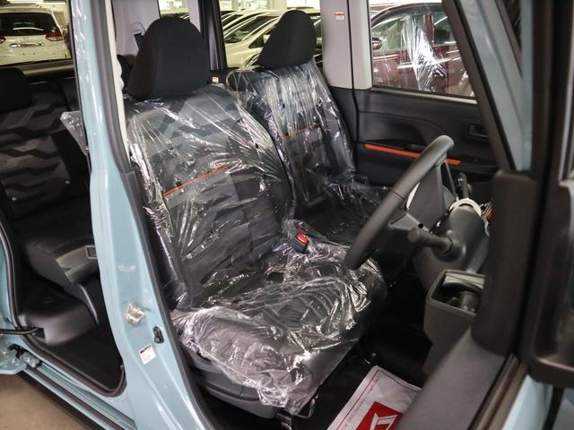 タント ファンクロスターボ　届け出済み未使用車　スマートアシスト　スマートクルーズパック　パノラマモニター　新品ナビ取付　ＥＴＣ　シートヒーター　両側電動スライド　誤発進抑制機能　追従クルコン　コーナーセンサー　後席テーブル＆サンシェード　ルーフレール　ＬＥＤライト（19枚目）