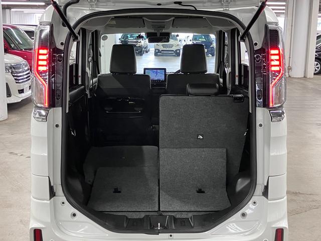 スペーシアカスタム ハイブリッドＸＳターボ　全方位モニター付メーカー９インチナビ　ＨＵＤ　後席モニター　デュアルカメラブレーキサポート　車線逸脱警報　リアパーキングセンサー　アダプティブクルーズ　ＥＴＣ　両側パワースライドドア　ＢＴオーディオ（24枚目）