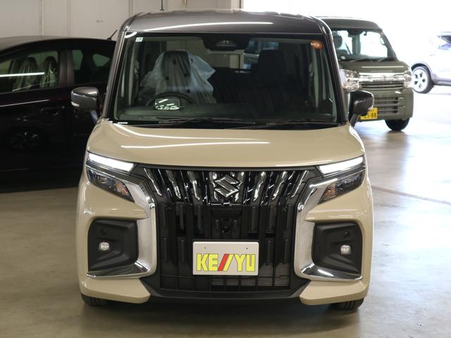 ソリオバンディット ハイブリッドMV 登録済未使用車 デュアルセンサーブレーキサポートII 全方位モニター付メモリーナビ HUD BSM 両側パワースライド シートヒーター BTオーディオ フルセグ オートブレーキホールド サーキュレーター LEDライト(6枚目)