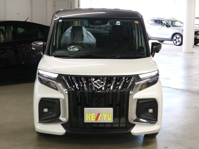 ソリオバンディット ハイブリッドMV 登録済未使用車 デュアルセンサーブレーキサポートII 全方位モニター付メモリーナビ HUD BSM 両側パワースライド シートヒーター BTオーディオ フルセグ オートブレーキホールド サーキュレーター LEDライト(6枚目)