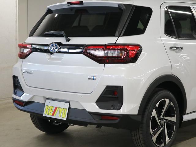 ライズ ハイブリッドZ 登録済未使用車 パノラミックビューパッケージ スマートアシスト BSM・RCTA 9インチディスプレイオーディオ シートヒーター BTオーディオ フルセグTV HDMI・USB コーナーセンサー ブレーキホールド アダプティブLED 純正17AW(44枚目)