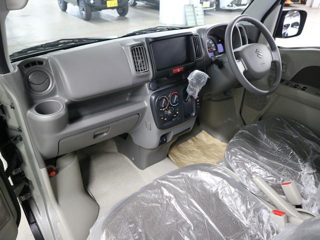 エブリイ ジョインターボ　ハイルーフ　ＣＶＴ　届け出済み未使用車　デュアルカメラブレーキサポート　誤発進抑制機能　車線逸脱警報　リヤパーキングセンサー　シートヒーター　ＵＳＢ端子　オーベーヘッドシェルフ　スマートキー　ＬＥＤライト　ハイビームアシスト　電動格納ミラー（16枚目）