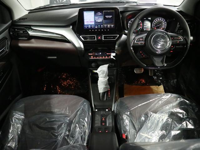 フロンクス ベースグレード　デュアルセンサーブレーキサポートＩＩ　全方位モニター付９インチナビ　ＢＳＭ　ＨＵＤ　ワイヤレス充電　シートヒーター　レザー調コンビシート　パーキングセンサー　ＢＴオーディオ　フルセグＴＶ　パドルシフト　オートブレーキホールド　ＬＥＤライト（4枚目）