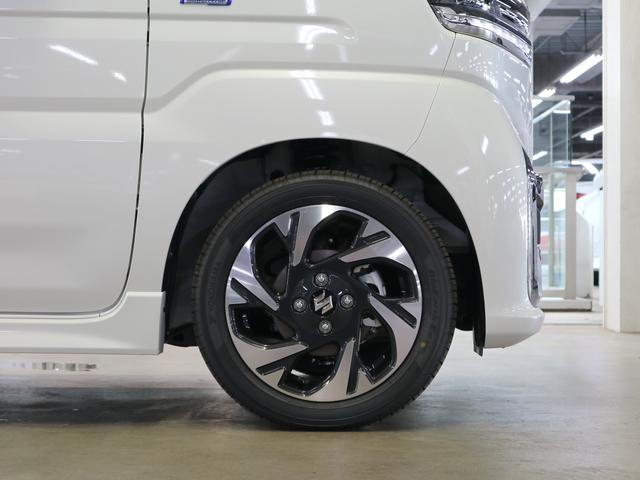 スペーシアカスタム ハイブリッドＸＳターボ　届出済未使用車　誤発進抑制機能　デュアルセンサーブレーキサポートＩＩ　全方位モニター付９インチナビ　ＨＵＤ　シート＆ステアヒーター　両側電動スライド　パドルシフト　オットマン　サーキュレーター　フルセグ　ＢＴオーディオ　ＬＥＤライト（46枚目）