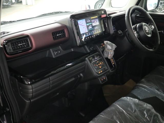 スペーシアカスタム ハイブリッドXSターボ 届出済未使用車 誤発進抑制機能 デュアルセンサーブレーキサポートII 全方位モニター付9インチナビ HUD シート&ステアヒーター 両側電動スライド パドルシフト オットマン サーキュレーター フルセグ BTオーディオ LEDライト(16枚目)