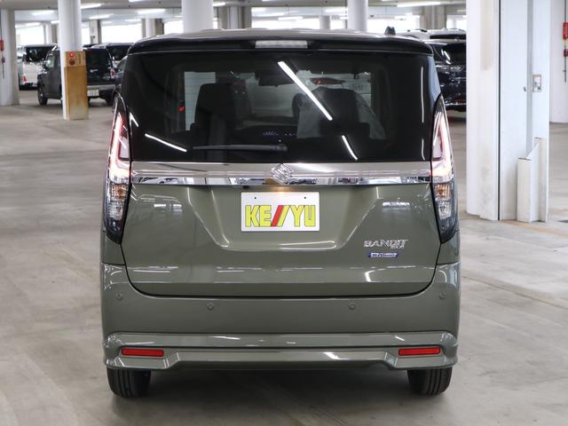 ソリオバンディット ハイブリッドMV デュアルセンサーブレーキサポートII 全方位モニター付メーカー9インチナビ HUD BSM シートヒーター 両側電動スライド BTオーディオ フルセグ スリムサーキュレーター 誤発進抑制機能 追従クルコン パーキングセンサー LEDライト(7枚目)