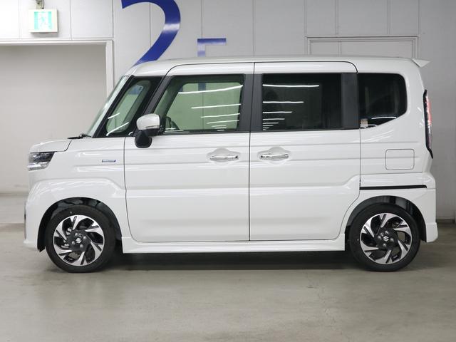 スペーシアカスタム ハイブリッドXSターボ 届出済未使用車 誤発進抑制機能 デュアルセンサーブレーキサポートII 全方位モニター付9インチナビ HUD シート&ステアヒーター 両側電動スライド パドルシフト オットマン サーキュレーター フルセグ BTオーディオ LEDライト(10枚目)