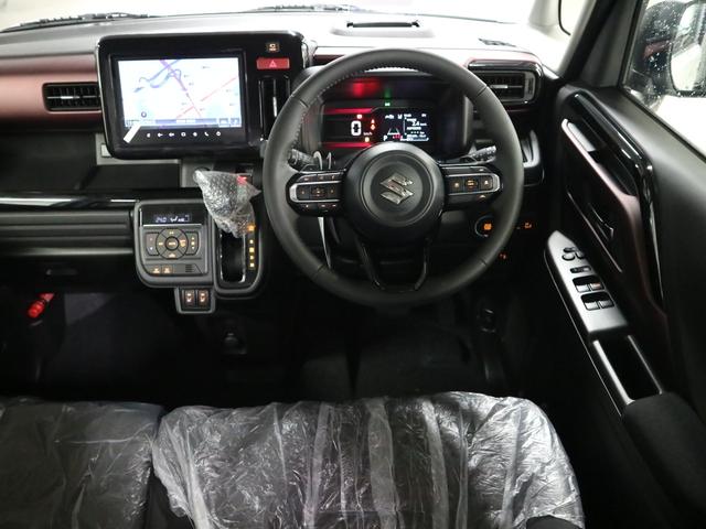 スペーシアカスタム ハイブリッドXSターボ 届出済未使用車 誤発進抑制機能 デュアルセンサーブレーキサポートII 全方位モニター付9インチナビ HUD シート&ステアヒーター 両側電動スライド パドルシフト オットマン サーキュレーター フルセグ BTオーディオ LEDライト(11枚目)