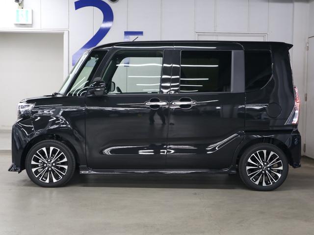 タント カスタムRSリミテッド 届出済未使用車 スマートアシスト パノラマモニター 新品ナビ付 ETC シートヒーター 両側電動スライド 誤発進抑制機能 全車速追従クルコン 車線逸脱警報 コーナーセンサー 後席テーブル&サンシェード アダプティブLED 純正15AW(10枚目)