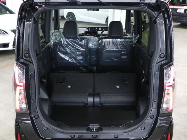 タント カスタムRSリミテッド 届出済未使用車 スマートアシスト パノラマモニター 新品ナビ付 ETC シートヒーター 両側電動スライド 誤発進抑制機能 全車速追従クルコン 車線逸脱警報 コーナーセンサー 後席テーブル&サンシェード アダプティブLED 純正15AW(21枚目)