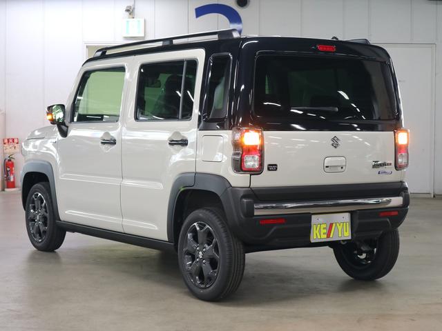 ハスラー タフワイルドターボ 届け出済み未使用車 全方位モニター付メーカー9インチナビ シートヒーター デュアルカメラブレーキサポート 追従クルコン パーキングセンサー BTオーディオ フルセグTV USB パドルシフト ルーフレール LEDライト(8枚目)