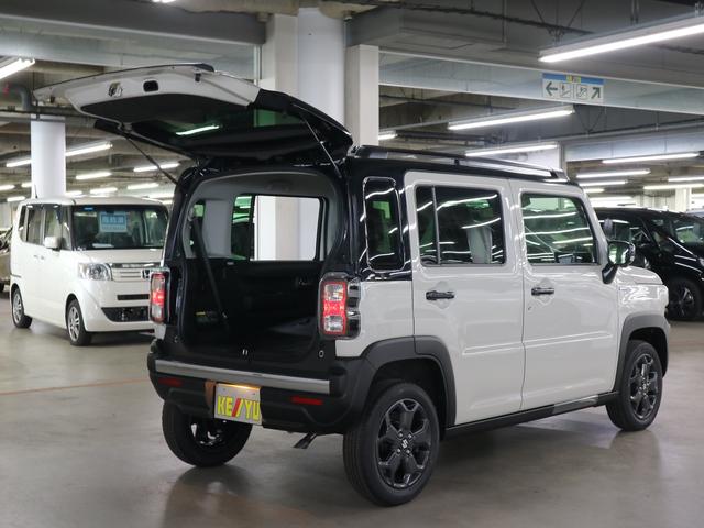 ハスラー タフワイルドターボ 届け出済み未使用車 全方位モニター付メーカー9インチナビ シートヒーター デュアルカメラブレーキサポート 追従クルコン パーキングセンサー BTオーディオ フルセグTV USB パドルシフト ルーフレール LEDライト(19枚目)