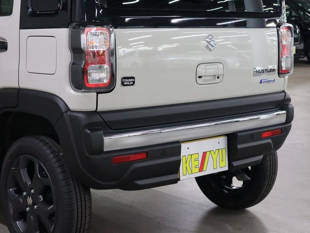 ハスラー タフワイルドターボ 届け出済み未使用車 全方位モニター付メーカー9インチナビ シートヒーター デュアルカメラブレーキサポート 追従クルコン パーキングセンサー BTオーディオ フルセグTV USB パドルシフト ルーフレール LEDライト(40枚目)