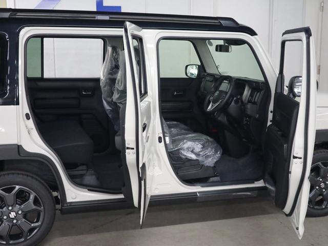 ハスラー タフワイルドターボ 届け出済み未使用車 全方位モニター付メーカー9インチナビ シートヒーター デュアルカメラブレーキサポート 追従クルコン パーキングセンサー BTオーディオ フルセグTV USB パドルシフト ルーフレール LEDライト(12枚目)